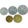 Набор монет Литвы (5 монет)