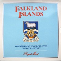 Набор монет Фолклендские острова (7 монет) годовой 1987