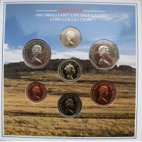 Набор монет Фолклендские острова (7 монет) годовой 1987