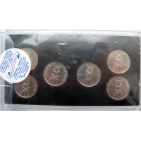 Набор монет Греции (6 монет) 2000 г Олимпиада