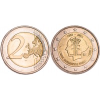 Монета Бельгия 2 евро 2012 75 лет музыкальному конкурсу имени королевы Елизаветы