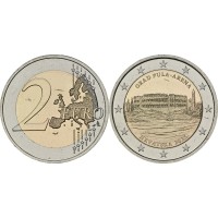 Монета Хорватия 2 евро 2025 Пула Арена