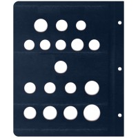 Лист для монет КНР в Альбом КоллекционерЪ