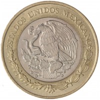 Монета Мексика 10 песо 2011