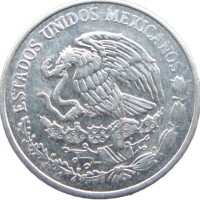Мексика 10 сентаво 1992
