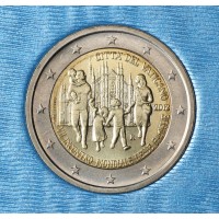 Ватикан 2 евро 2012 VII Всемирная встреча семей (буклет)