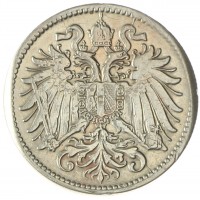 Монета Австрия 10 хеллеров 1916