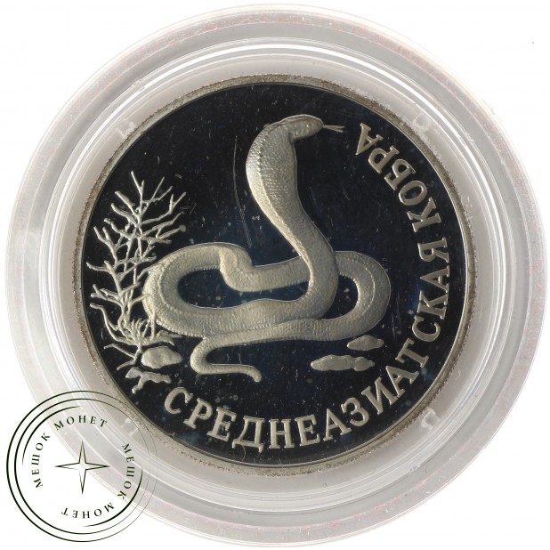 1 рубль 1994 Среднеазиатская кобра - 24985884