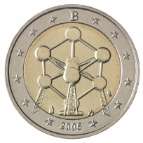Монета Бельгия 2 евро 2006 Атомиум