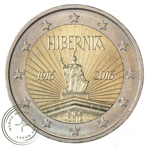 Ирландия 2 евро 2016 Пасхальное восстание — 39429763
