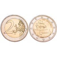 Португалия 2 евро 2015 500 лет португальскому Тимору