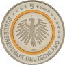 Германия 5 евро 2018 Субтропическая зона