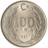 Турция 100 лир 1987