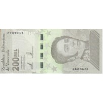 Банкнота Венесуэла 200000 боливаров 2020