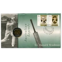 Австралия 5 долларов 1997 сэр Дональд Брэдмен