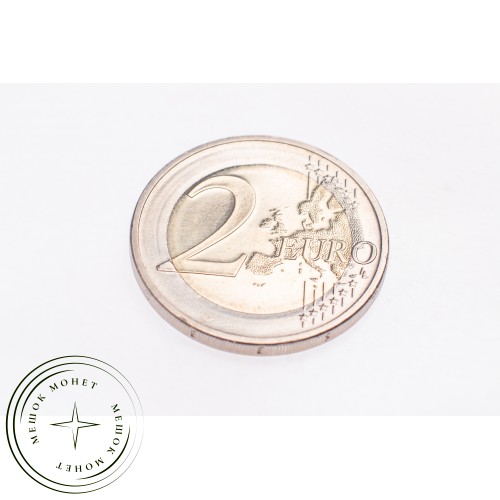 Бельгия 2 евро 2015 30 лет Флагу Европы