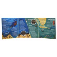 Украина 5 гривен 2025 Бычок-Кругляк и Рак-отшельник в буклете