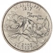 США 25 центов 2002 Миссисипи