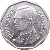 Монета Таиланд 5 бат 2006