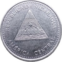 Монета Никарагуа 1 кордоба 2007
