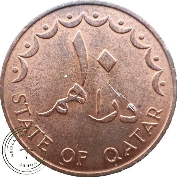 Катар 10 дирхам 1973