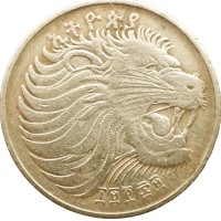 Монета Эфиопия 10 центов 1977