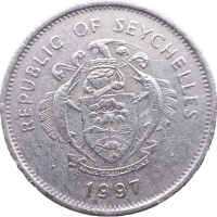 Сейшелы 1 рупия 1997