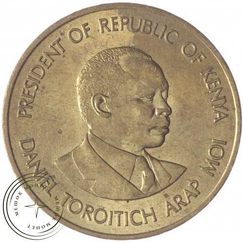 Кения 5 центов 1987 — 30674161
