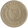 Кипр 20 центов 1998