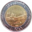 Италия 500 лир 1988