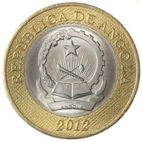 Монета Ангола 5 кванза 2012