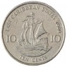 Карибы 10 центов 2000