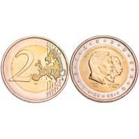 Монета Люксембург 2 евро 2005 Династия Нассау