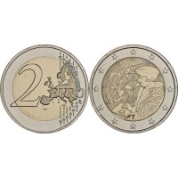 Монета Нидерланды 2 евро 2022 Эразмус