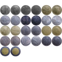 Набор монет Италии (13 монет)