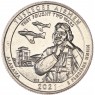 США 25 центов 2021 Национальный памятник авиаторам Таскиги