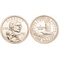 США 1 доллар 2001 Парящий орёл