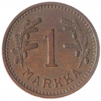 Финляндия 1 марка 1942