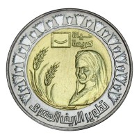 Монета Набор Египет 1 фунт и 50 пиастров 2021 Развитие Египетской сельской местности