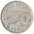Бермудские острова 5 центов 1981