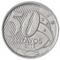 Бразилия 50 сентаво 2013