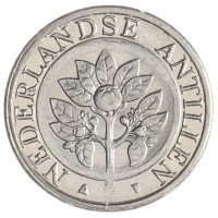 Монета Антильские острова 10 центов 2004