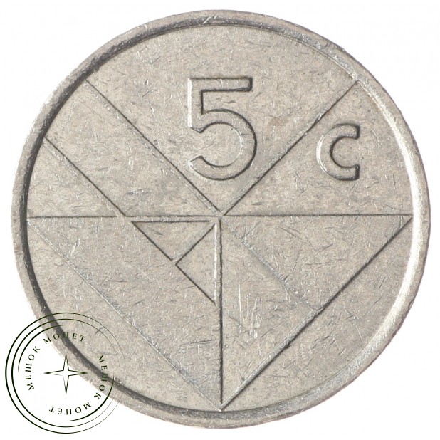 Аруба 5 центов 2003