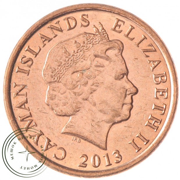 Каймановы острова 1 цент 2013