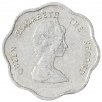 Монета Восточные карибы 1 цент 1992