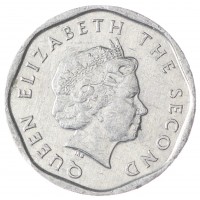 Монета Восточные карибы 1 цент 2002