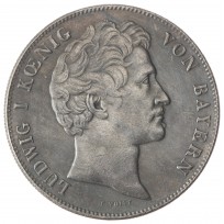 Копия Двойной талер 1840 Бавария Людвиг I памятник Дюреру