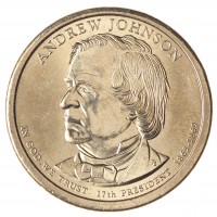 США 1 доллар 2011 Эндрю Джонсон