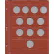 Лист для монет периода правления императора Александра III 1 рубль (новая редакция) в Альбом КоллекционерЪ