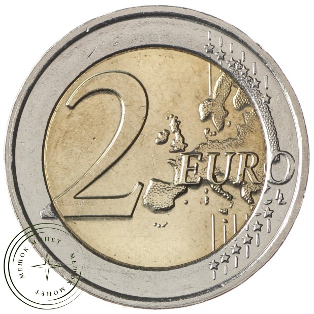 Люксембург 2 евро 2017 200 лет со дня рождения Великого герцога Виллема III